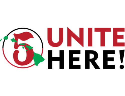 UNITE HERE Local 5 endorsement logo
