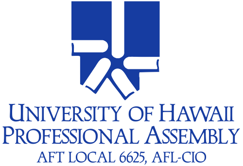 University of Hawaii Professional Assembly endorsement logo